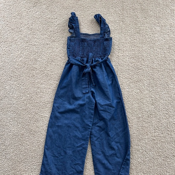 btween Navy Ruffled One Piece - Picture 2 of 4